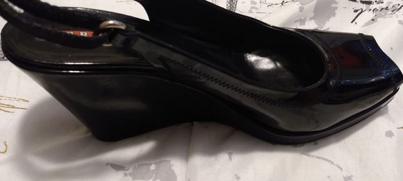 PRADA Black Wedges - Picture 3 of 4